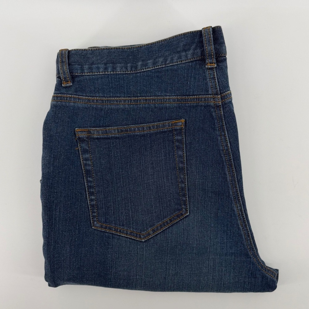Lauren Jeans Co Ralph Lauren Women Size 10 Blue Dark Wash Bootcut Denim Jeans